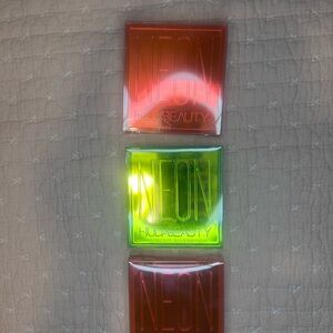 Huda Beauty Neon Obsessions Eyeshadow Palette Bundle